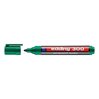 Permanentní popisovač edding 300, zelený, univerzální,1,5-3 mm, 10 ks/bal.